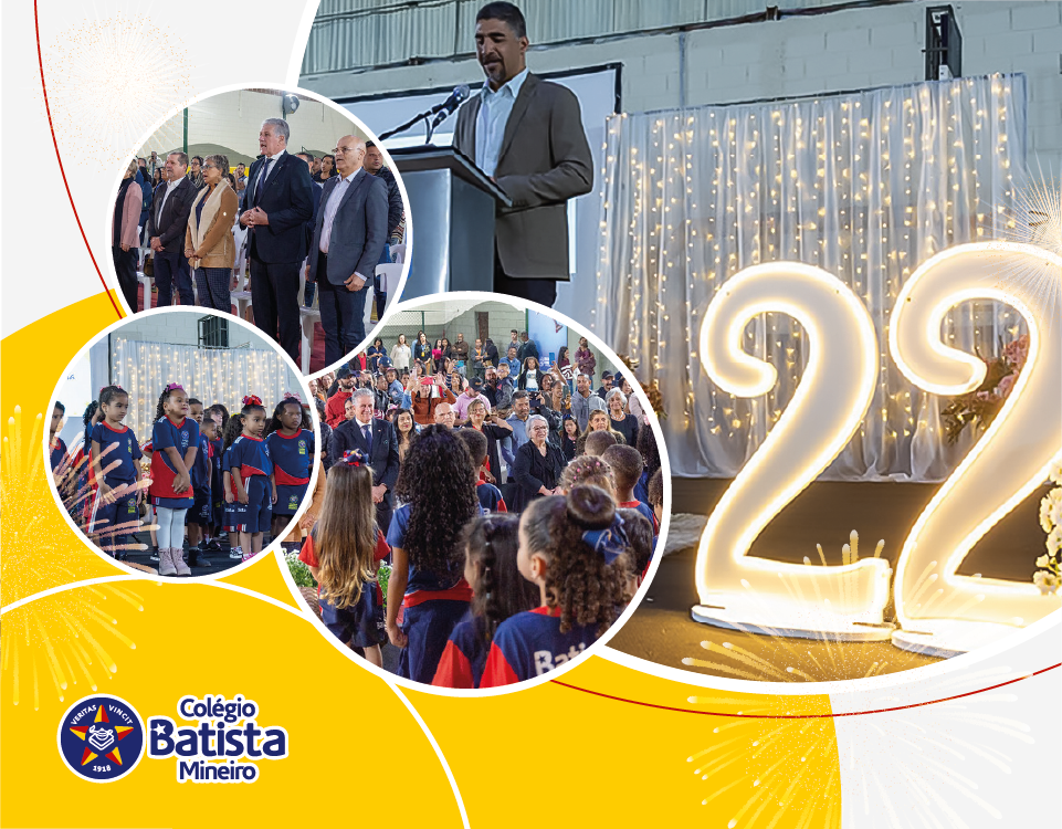 Rede Batista de Educação comemora os 22 anos do Colégio Batista Mineiro Nova Contagem – Unidade Social Rede Batista de Educação comemora os 22 anos do Colégio Batista Mineiro Nova Contagem – Unidade Social